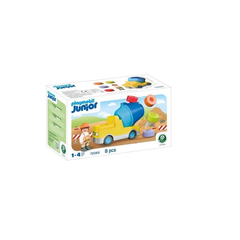 Playmobil Junior 72083 Camion malaxeur - vue 2