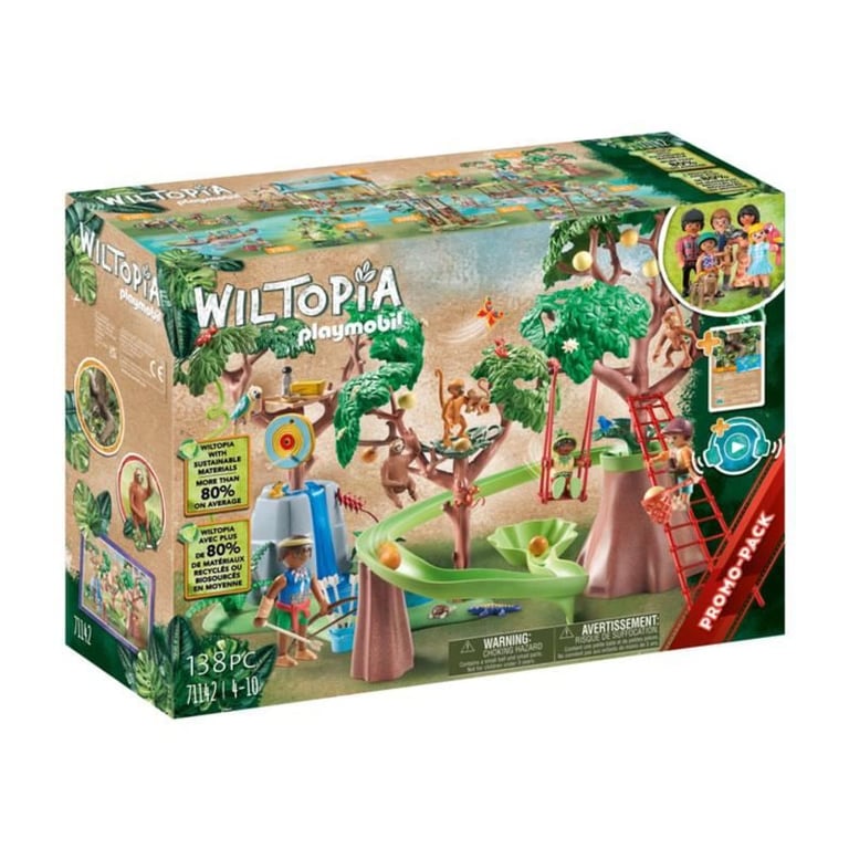 PLAYMOBIL 71142 Wiltopia Aire de jeu tropicale de la jungle Neuf