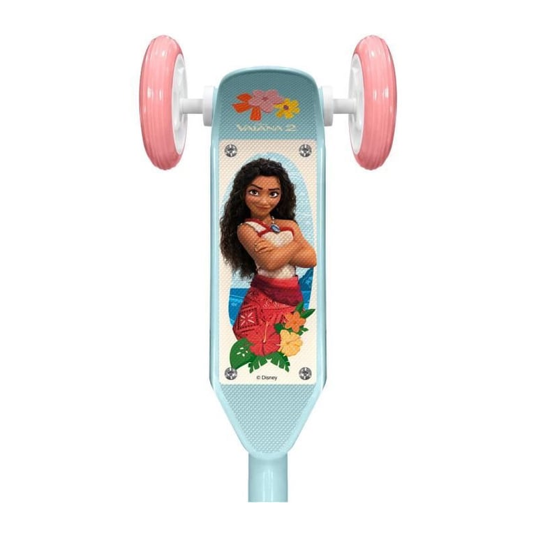 Trottinette 3 Roues DISNEY Vaiana – Ajustable en Hauteur, Large Plateau Antidérapant - vue 3