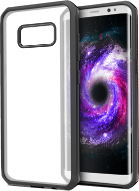 Coque Itskins Venum transparente au contour noir pour Samsung Galaxy S8 G950