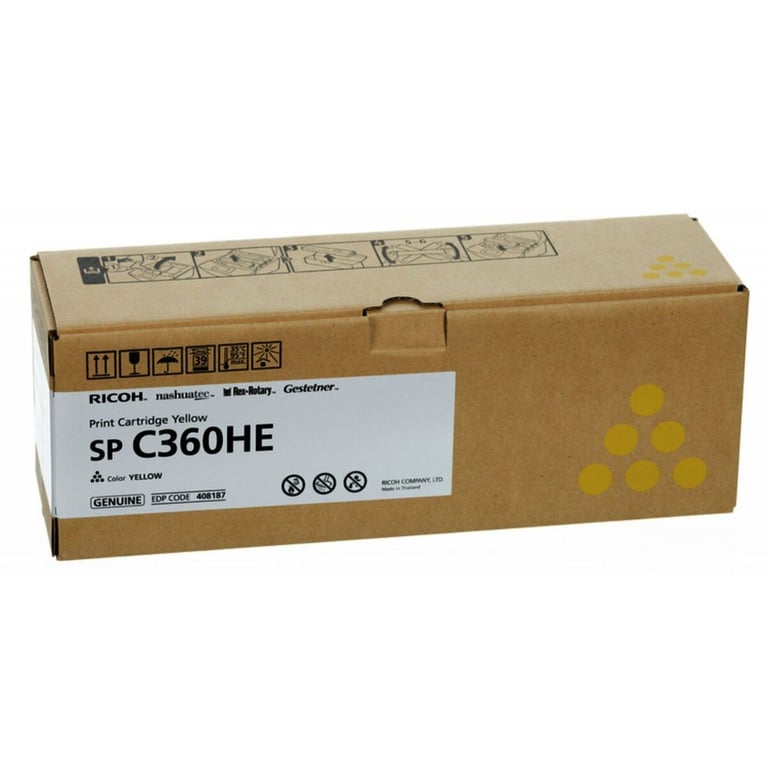 Ricoh Original Toner jaune 5.000 Pages 408187 Ricoh SP C360DNW - vue 3