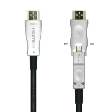 AISENS A148-0512 câble HDMI 30 m HDMI Type A (Standard) HDMI Type D (Micro) Noir
