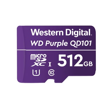 Western Digital WD Purple SC QD101 512 GB MicroSDXC Classe 10