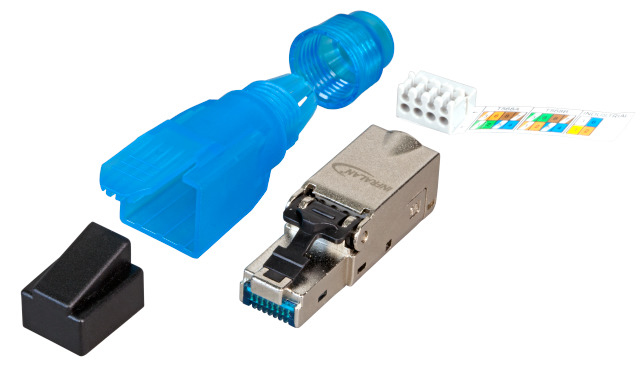 EFB Elektronik 88035AV.1 conector RJ45 Color aguamarina - EFB Elektronik