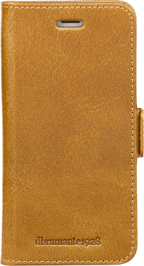 Folio 2 en 1 iPhone SE 2022/SE/8/7/6S/6 Lynge en Cuir Marron DBramante1928