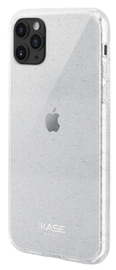 Guscio ibrido invisibile e scintillante per iPhone Apple 11 Pro Max, trasparente