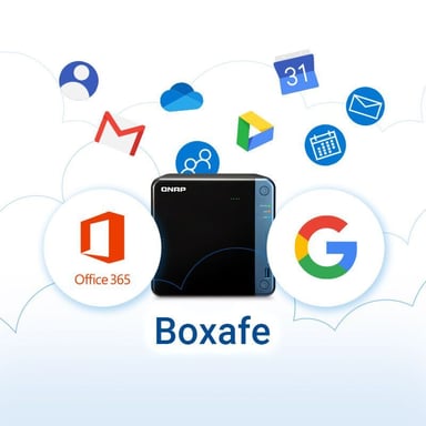 QNAP LS-BOXAFE-GOOGLE-1USER-1Y logiciel utilitaire pour PC 1 licence(s) Sauvegarde / Récupération 1 année(s)