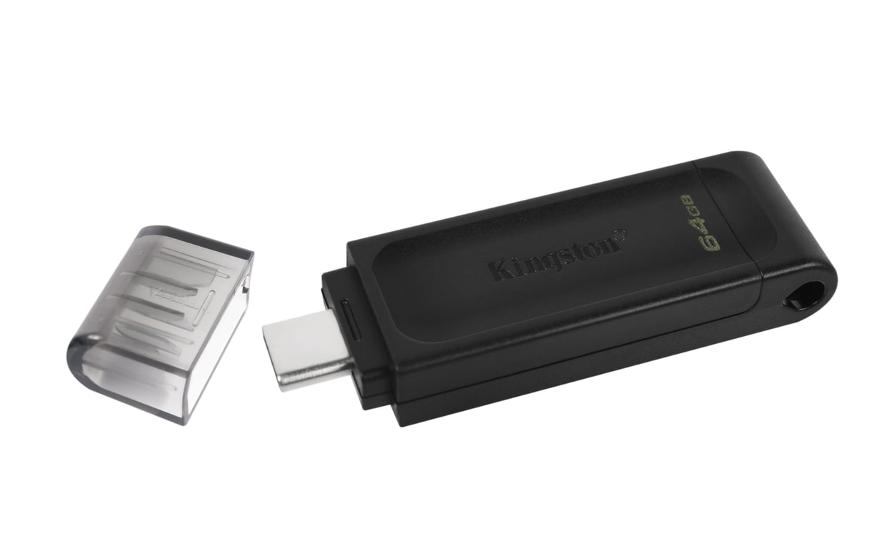 Kingston Technology DataTraveler 64Go USB-C 3.2 Gen 1 70 - Neuf