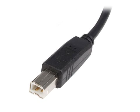 StarTech.com Cable USB de 2m para Impresora - USB A Macho a USB B Macho - Adaptador Negro