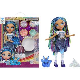 Rainbow High Rainbow Shimmers con Slime Fashion Doll - Skyler (blu)