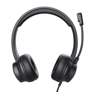 Trust Rydo Cuffia cablata Archetto chiamate/musica USB Type-A Nero