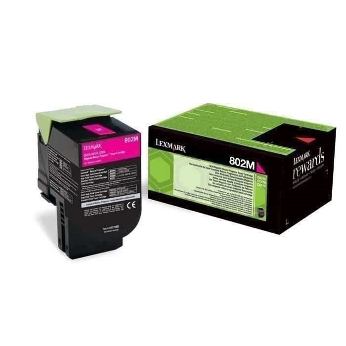 Cartouche de toner Lexmark Toner 80C20M0 1 000 pages - vue 3