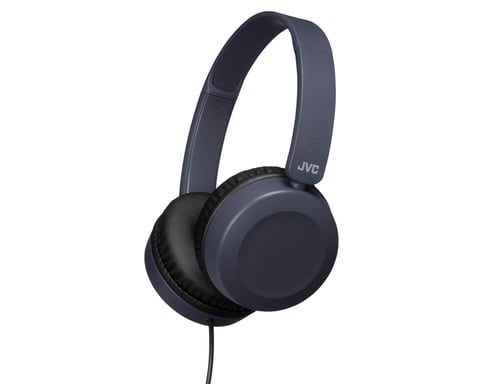 JVC HA-S31M-A Casque Avec fil Arceau Appels/Musique Bleu