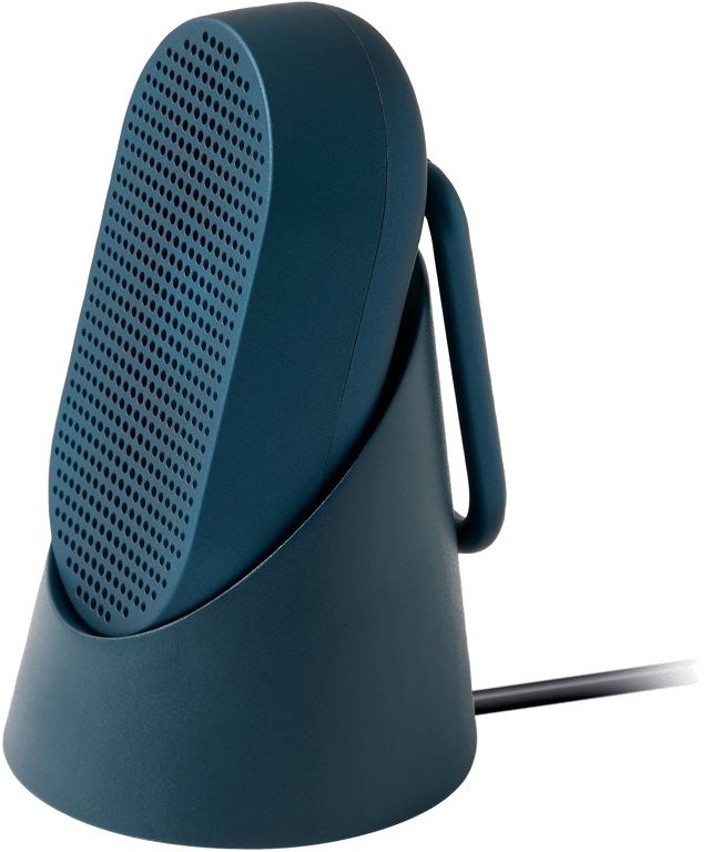 LEXON - Enceinte Bluetooth avec mousqueton intégré - MINO T (BLEU FONCE)