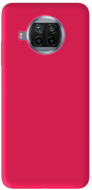 Coque silicone unie compatible Mat Rose Xiaomi Mi 10T Lite