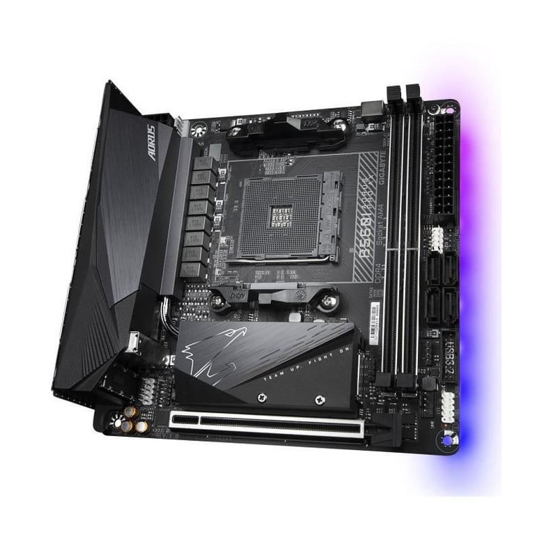 Gigabyte B550I AORUS PRO AX - 1.0 - motherboard - mini ITX - Socket AM4 - AMD B550