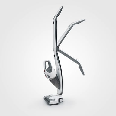 Severin HV 7173 aspiradora de pie y escoba eléctrica Batería Secar 120 W Negro, Blanco