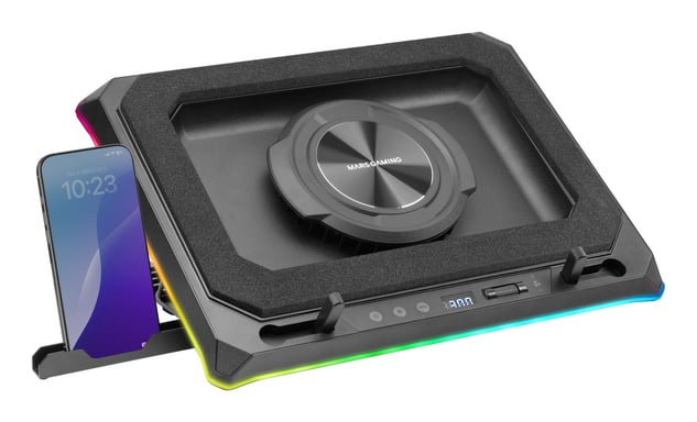 Mars Gaming MNBC-ULTRA almohadilla fría 45,7 cm (18'') 2400 RPM Negro