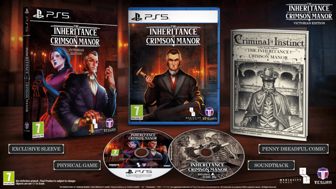 La herencia de Crimson Manor - Edición Victoriana PS5
