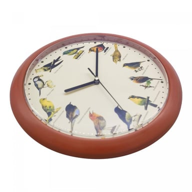 Reloj canto de pájaros Madera Herzberg HG03701