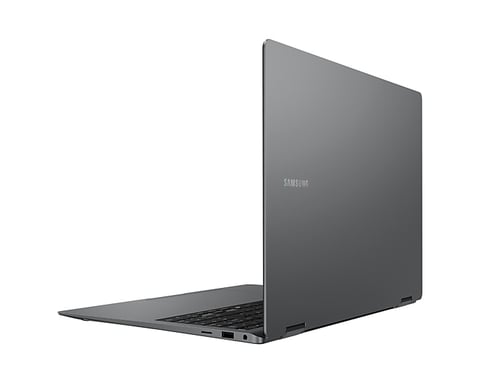 Samsung Galaxy Book5 Pro 360 Copilot+ PC Intel Core Ultra 7 258V Hybride (2-en-1) 40,6 cm (16'') Écran tactile WQXGA+ 32 Go LPDDR5x-SDRAM 1 To SSD Wi-Fi 7 (802.11be) Windows 11 Pro Allemand Gris