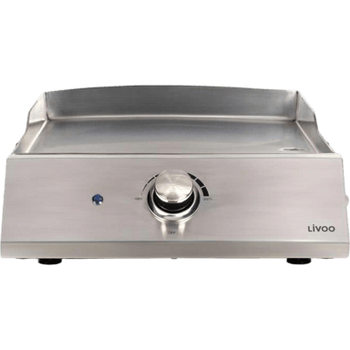 Plancha eléctrica Livoo DOC292 2800W Acero inoxidable Plata