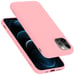 Coque pour Apple iPhone 13 MINI en LIQUID PINK Housse de protection Étui en silicone TPU flexible