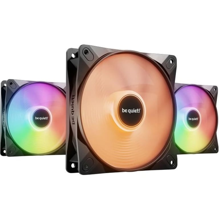 be quiet! Wings LX 120 mm PWM Triple Pack - vue 5