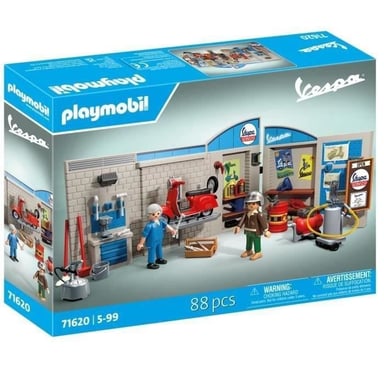 Playmobil 71620 - Taller Vespa, Estilo Retro Años 60