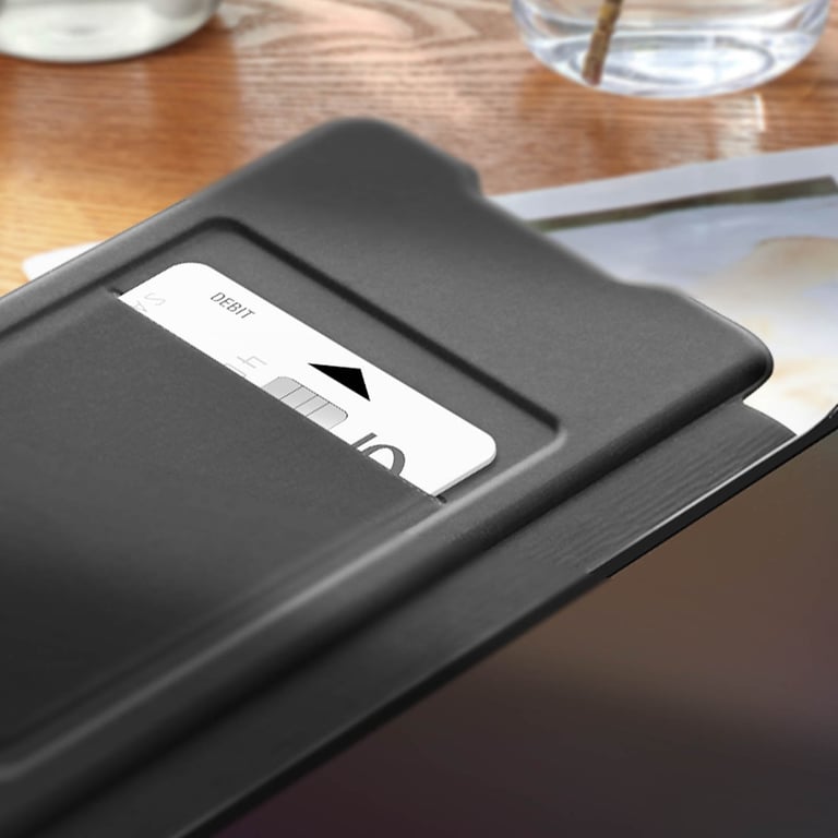 Samsung Housse A34 5G Porte-carte Flip Wallet Designed For Noir - vue 4