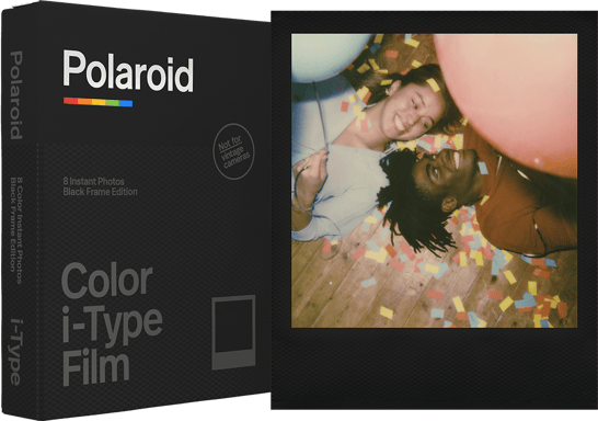 Pack 8 Films Photo Black Frame pour Appareil photo NOW i-Type Polaroid