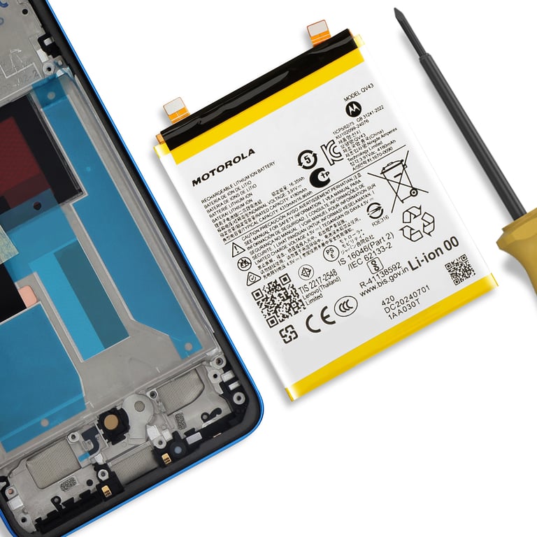Batterie interne pour Motorola Edge 50 Neo 4310mAh QV43 Original Neuf - vue 3