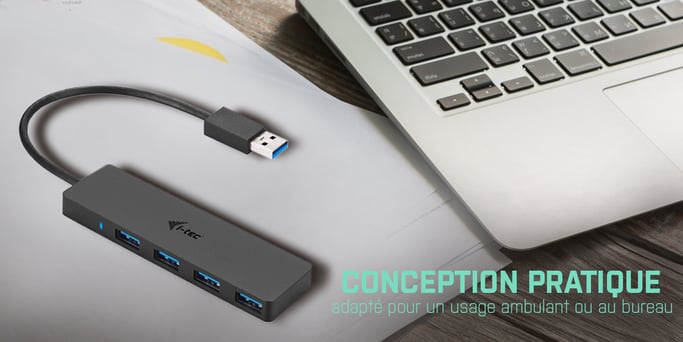 i-tec Advance USB 3.0 Slim Passive HUB 4 Port