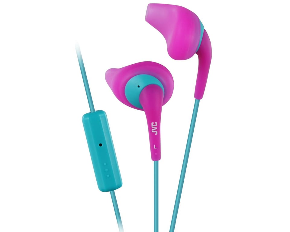 JVC HA ENR15 P E Ecouteurs sport Gumy avec télécommandemicrophone Neuf