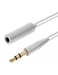 Cavo Audio Jack 3.5mm Maschio-Femmina Aux Universale 1m