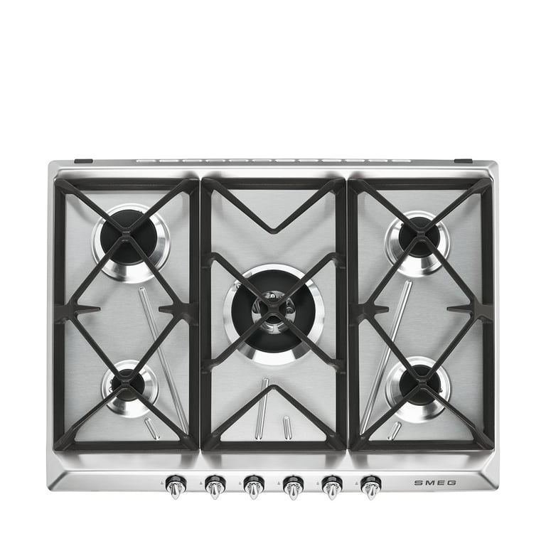 Plaque De Cuisson Gaz Smeg SR975XGH – 5 Foyers, Inox