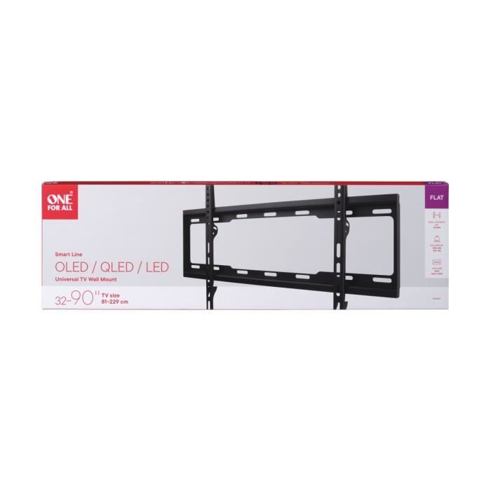 ONE FOR ALL WM2611 Support TV mural fixe 32 90 81 à 229cm Poids max : 100kg - vue 5