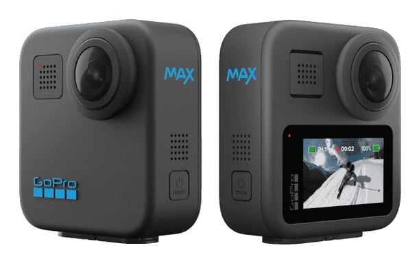 GoPro MAX 360, Caméra sport Ultra HD - WiFi - Bluetooth - GPS