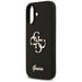 Custodia in silicone Guess Big 4G Script per iPhone 17 czarny