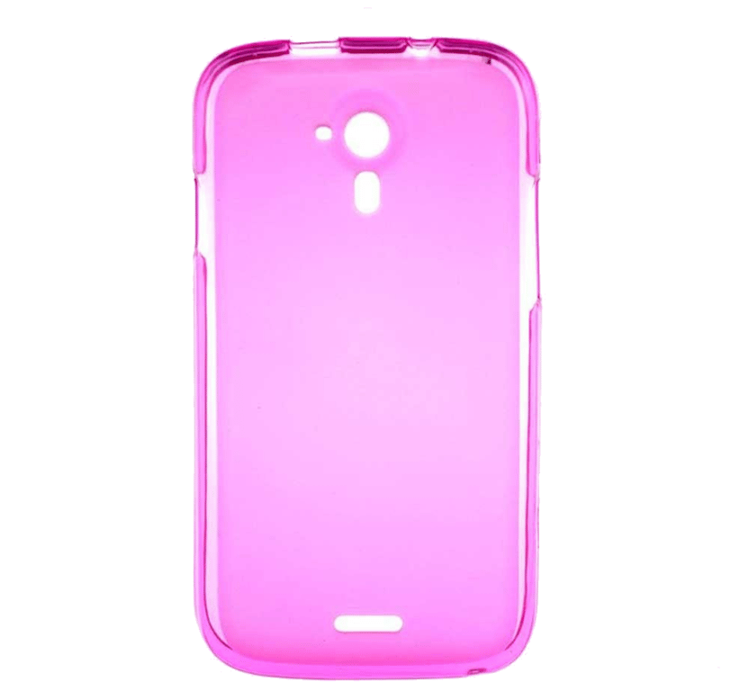 Coque silicone unie compatible Givré Rose Wiko Darknight