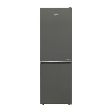 Réfrigérateur combiné - BEKO - B5RCNE366HG - Classe C - 316 L - 59,5 x 66,3 x 186,5 cm - Manhattan Gray