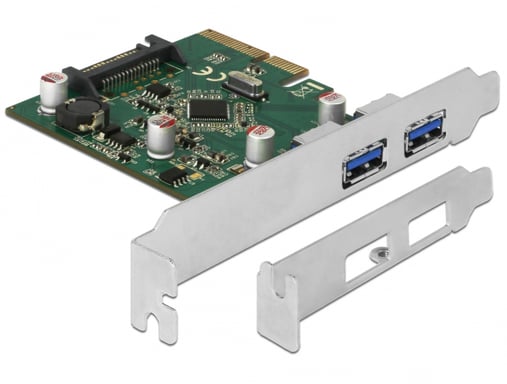 DeLOCK 90298 carte et adaptateur d'interfaces Interne USB 3.2 Gen 1 (3.1 Gen 1)