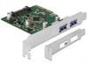 DeLOCK 90298 tarjeta y adaptador de interfaz Interno USB 3.2 Gen 1 (3.1 Gen 1)