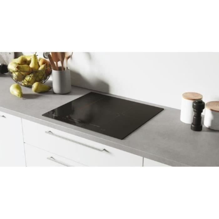 Plaque de cuisson induction ROSIERES 3 feux 59 x 52 x 5 8 cm RI633CBB - vue 5