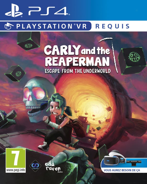 Carly And The Reaperman : Escape From The Underworld Ps4 - vue 8