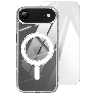 Coque MagSafe pour iPhone Air Série Pack Premium avec Verre Trempé 9H Transparent
