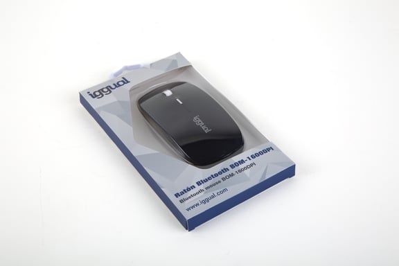 iggual IGG316771 souris Bureau Ambidextre Bluetooth 1600 DPI
