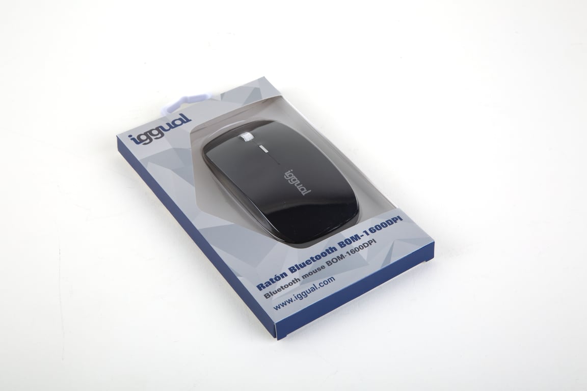 Souris Iggual IGG316771 – Bureau Ambidextre, Bluetooth, 1600 DPI - vue 2