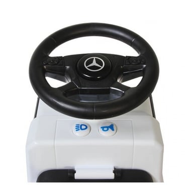 Auto Spinta Mercedes-Benz Antos Bianca per Bambini