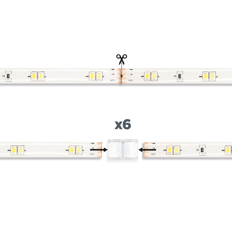 Bande LED Intelligente Ksix Smartled CCT 5m Neuf - vue 2